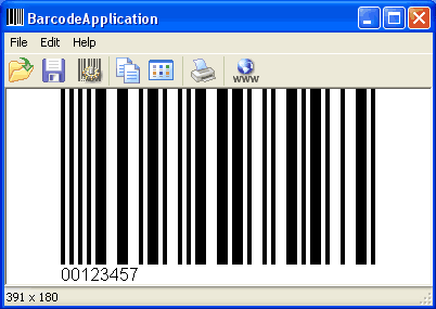 Start Barcode Application